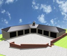 Plans for Very large six bay garage in Battlesbridge, Chelmsford