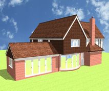 Side extension & outbuilding in Ingatestone building plans
