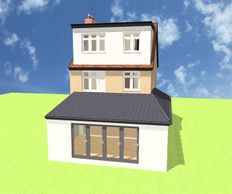 Chelmsford building regulations plans for loft conversion with dormer