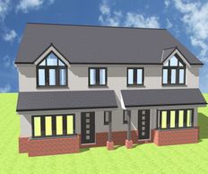 New semi detached houses in Ongar