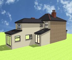 Permitted development extension in Writtle