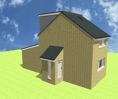 Rear extension house plans in Margaretting