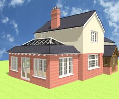 Planning application for crown roof extension in Woodham Ferrers