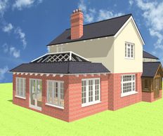 Planning application for crown roof extension in Woodham Ferrers